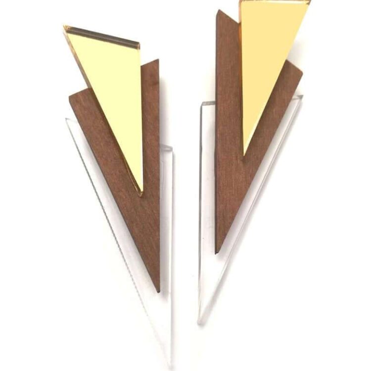 Earrings "Tetractus" - FUNK DA QUEEN
