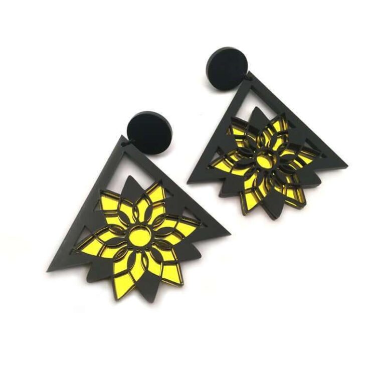 Earrings "Flowers" - FUNK DA QUEEN