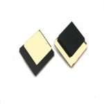 Earrings "Glamour Rhombus" - FUNK DA QUEEN