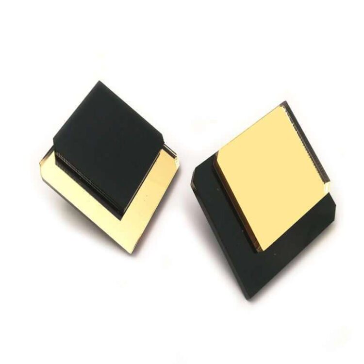 Earrings "Glamour Rhombus" - FUNK DA QUEEN