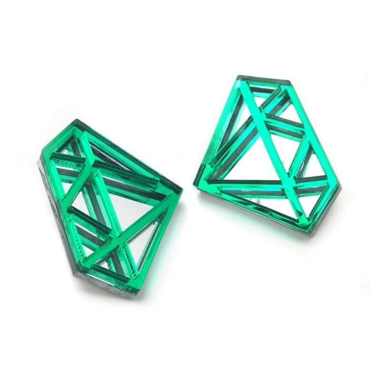 Earrings "Diamond" - FUNK DA QUEEN