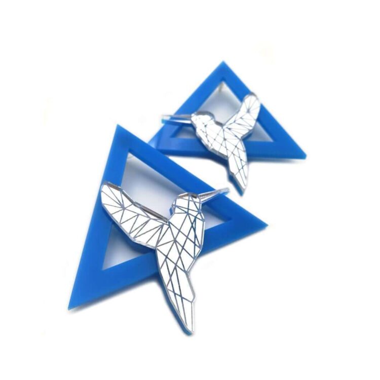Earrings "Hummingbird" - FUNK DA QUEEN