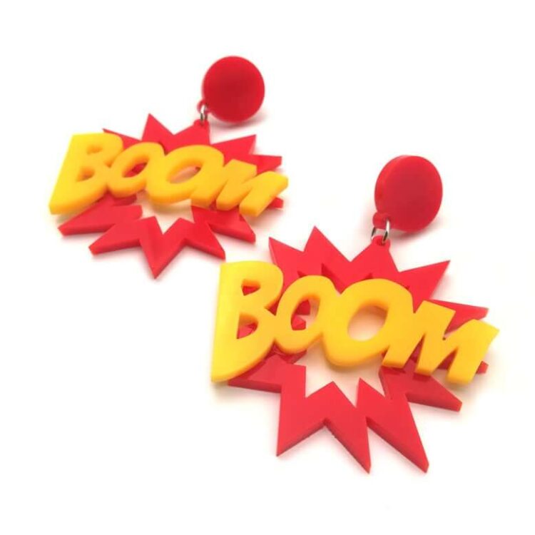 Earrings "Boom-Boom" - FUNK DA QUEEN