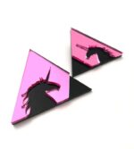 Earrings "Unicorn Triangle" - FUNK DA QUEEN