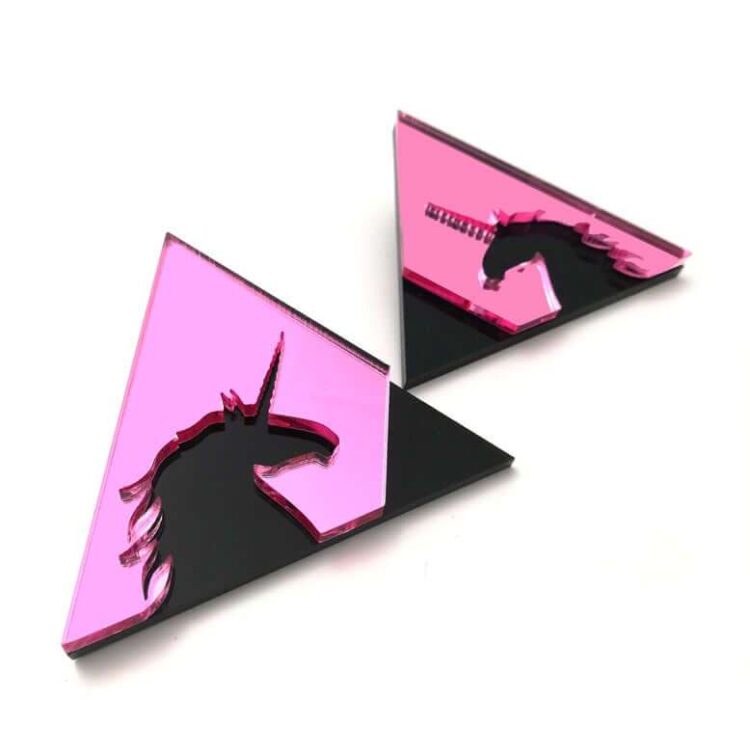 Earrings "Unicorn Triangle" - FUNK DA QUEEN