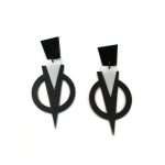 Earrings "V For Vendetta" - FUNK DA QUEEN