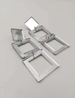 Earrings "Glamour Square" - FUNK DA QUEEN