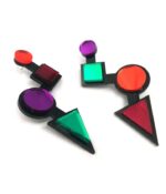 Earrings "Chemical Bond" - FUNK DA QUEEN