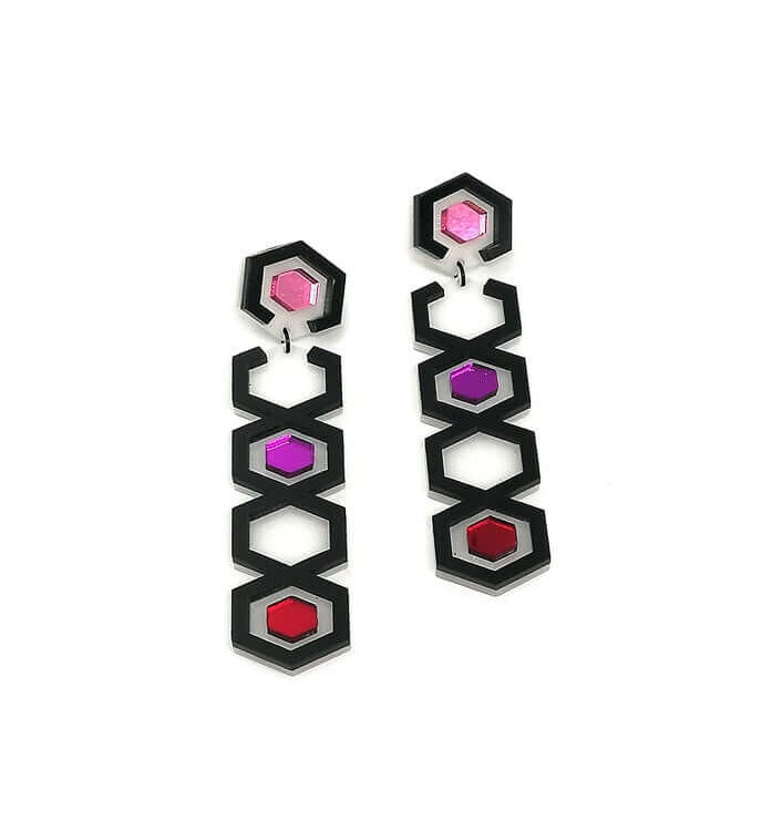 Earrings "Lithium" - FUNK DA QUEEN
