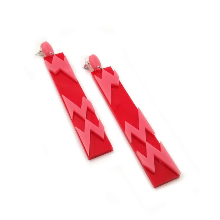 Earrings "Flinstones" - FUNK DA QUEEN