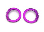 Earrings "FdQ Mirror Hoops" - FUNK DA QUEEN