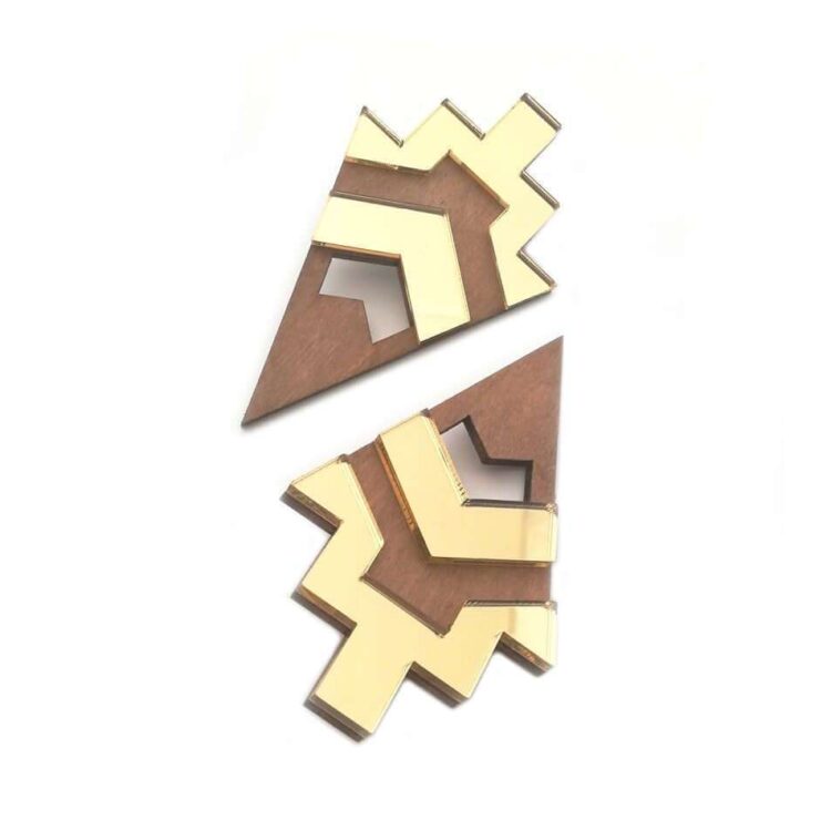 Earrings "Castles" - FUNK DA QUEEN