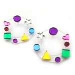 Earrings "Candy Hoops" - FUNK DA QUEEN