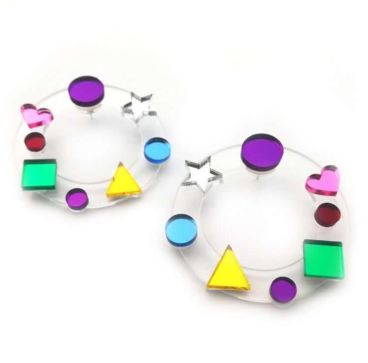 Earrings "Candy Hoops" - FUNK DA QUEEN