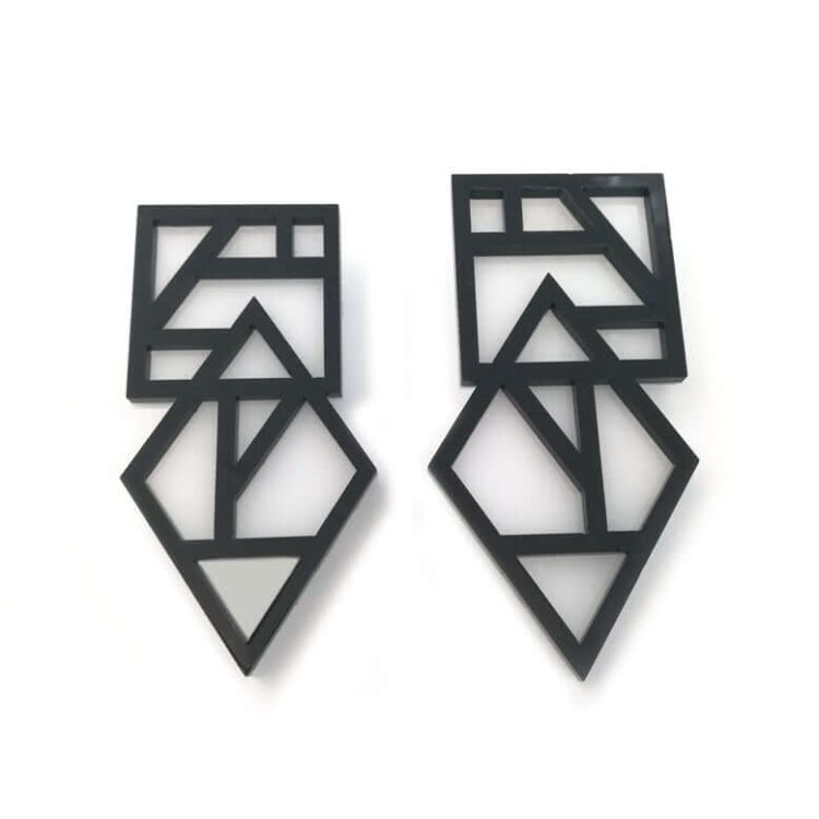 Earrings "Tetris" - FUNK DA QUEEN
