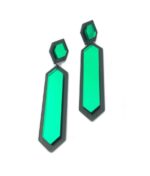 Earrings "Stripped Tie" - FUNK DA QUEEN
