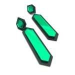 Earrings "Stripped Tie" - FUNK DA QUEEN