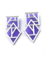 Earrings "Tetris" - FUNK DA QUEEN