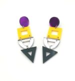 Earrings "Indian's Smoke" - FUNK DA QUEEN