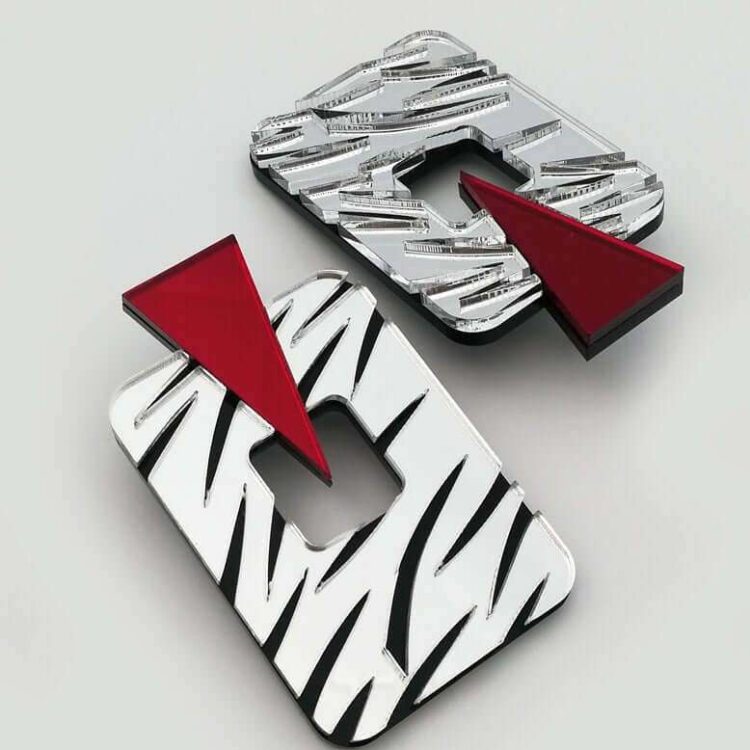Earrings "Funky Zebra" - FUNK DA QUEEN