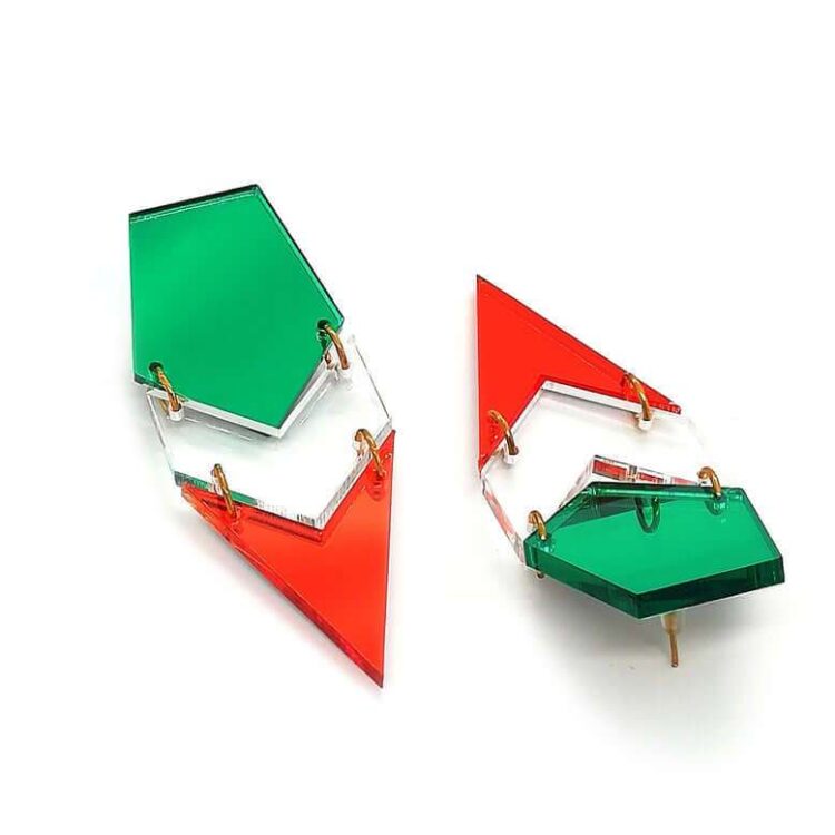 Earrings "Indian's Feather" - FUNK DA QUEEN