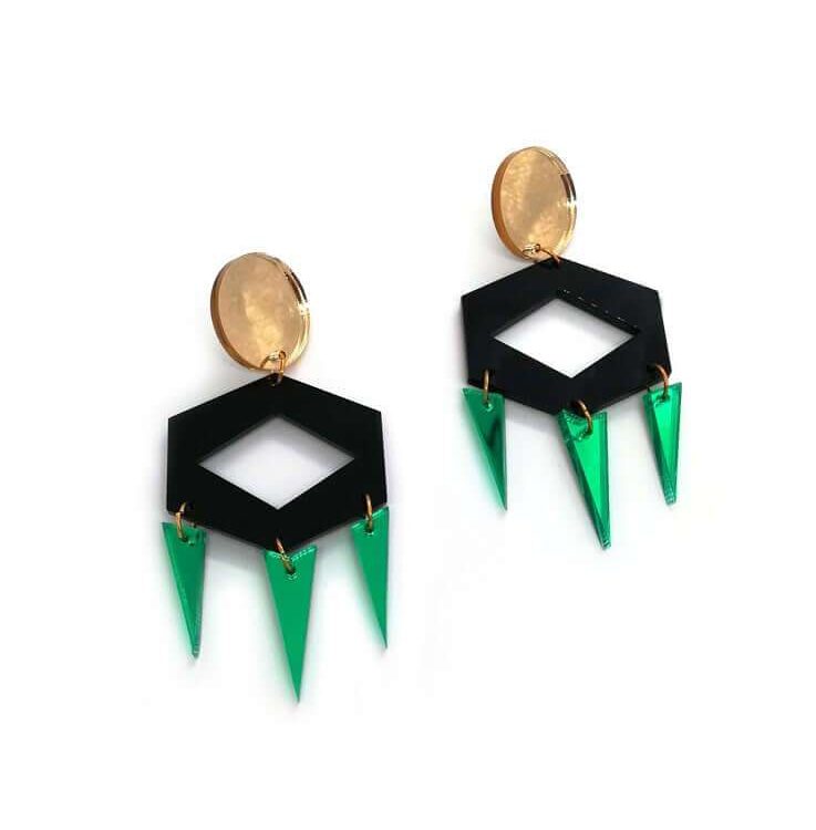 Earrings "Pocahontas" - FUNK DA QUEEN