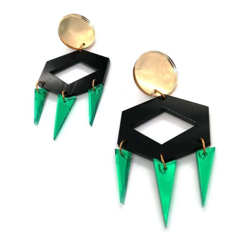 Earrings "Pocahontas" - FUNK DA QUEEN