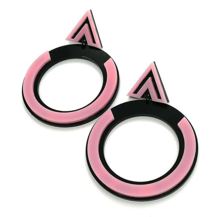 Earrings "Hula Hoops Zic" - FUNK DA QUEEN