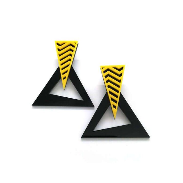 Earrings "Zic Zac" - FUNK DA QUEEN