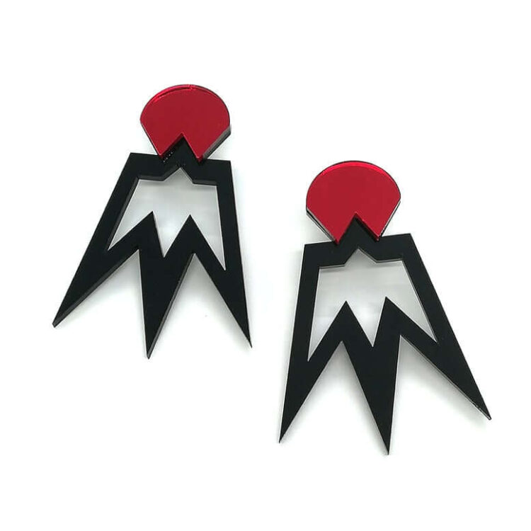 Earrings "Mirror Teeth" - FUNK DA QUEEN