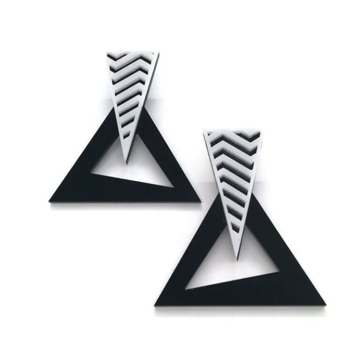 Earrings "Zic Zac" - FUNK DA QUEEN