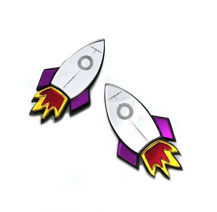 Earrings "Rocket" - FUNK DA QUEEN