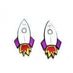 Earrings "Rocket" - FUNK DA QUEEN