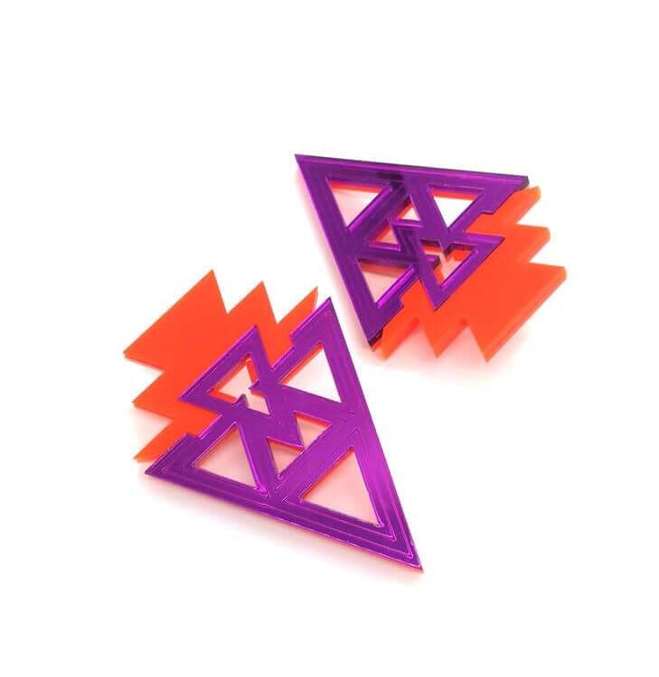 Earrings "Hourglass" - FUNK DA QUEEN