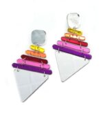 Earrings "Mirror Glaze" - FUNK DA QUEEN