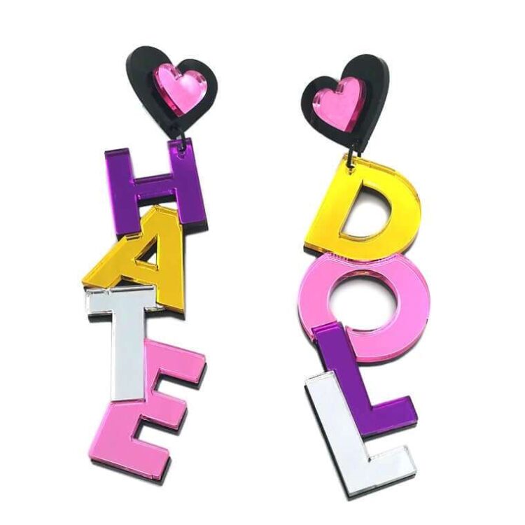 Earrings "Hate Doll" - FUNK DA QUEEN