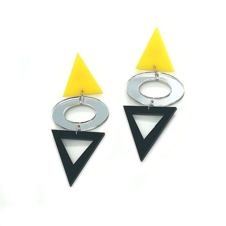 Earrings "Geometric Shapes" - FUNK DA QUEEN