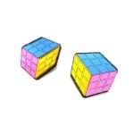 Earrings "Rubik's Cube" - FUNK DA QUEEN