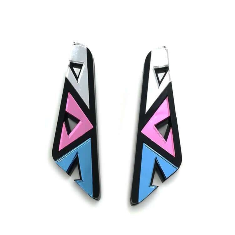 Earrings "Snow Queen" - FUNK DA QUEEN