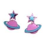 Earrings "Planet Mars" - FUNK DA QUEEN