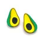 Earrings "Avocado" - FUNK DA QUEEN