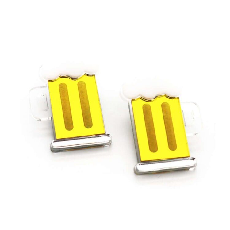 Earrings "Beer" - FUNK DA QUEEN
