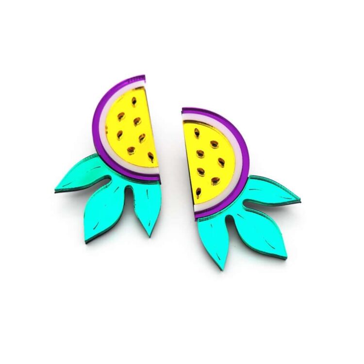 Earrings "Passion Fruit" - FUNK DA QUEEN