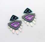 Earrings "Textil" - FUNK DA QUEEN