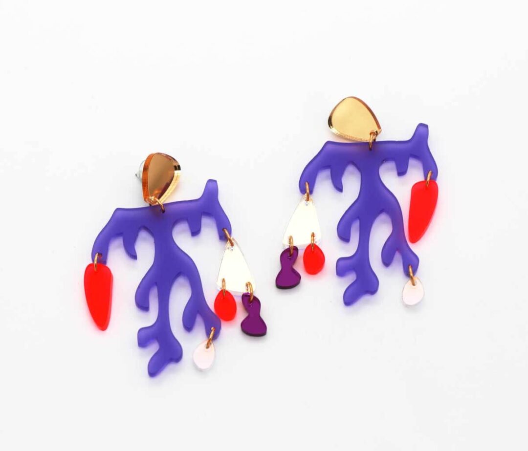 Earrings "Coral" - FUNK DA QUEEN