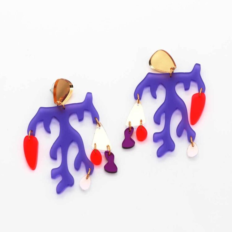 Earrings "Coral" - FUNK DA QUEEN