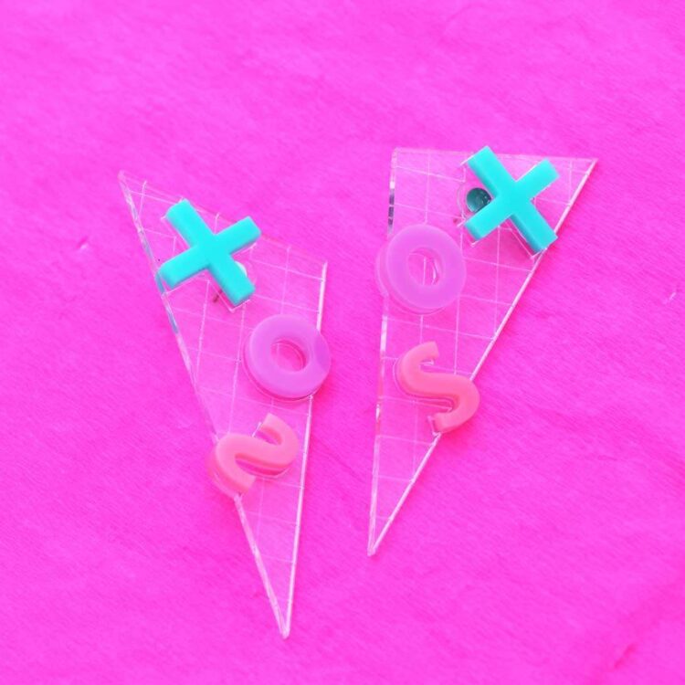 Earrings "Maths" - FUNK DA QUEEN