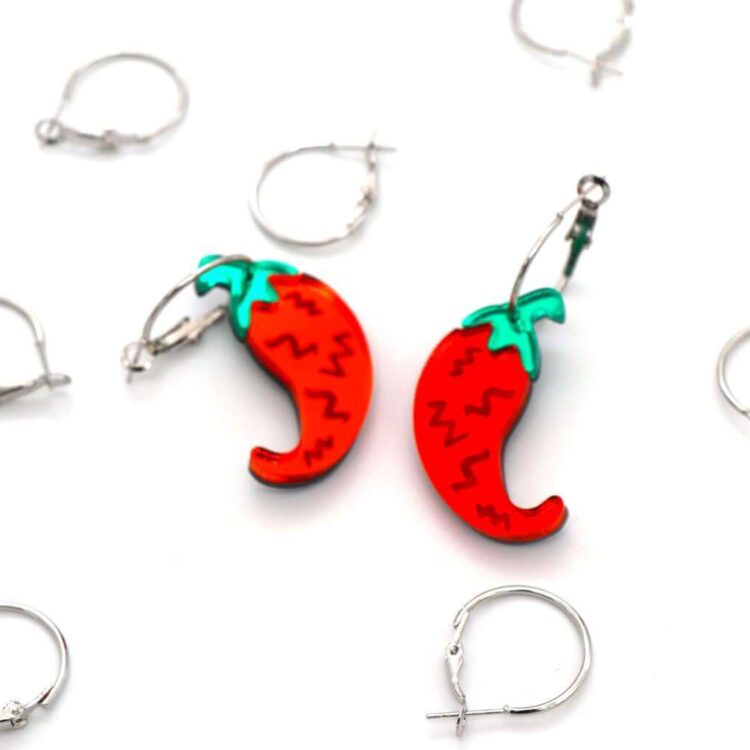 Earrings "Chili" - FUNK DA QUEEN