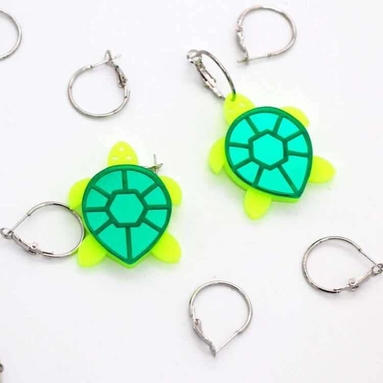 Earrings "Turtle" - FUNK DA QUEEN