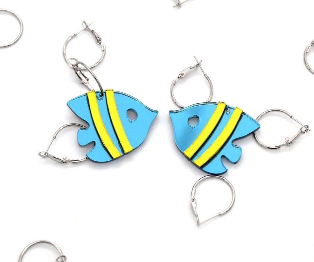 IMG_2155 Earrings "Blueface" - FUNK DA QUEEN